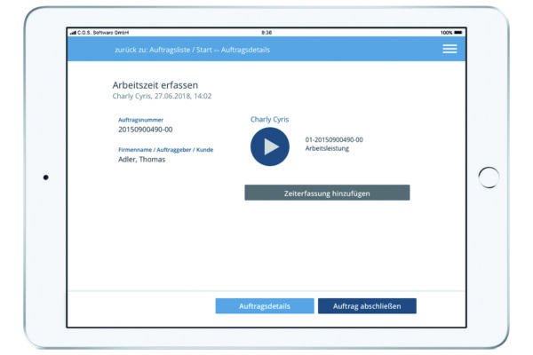 C.O.S. Software GmbH - ServiceApp